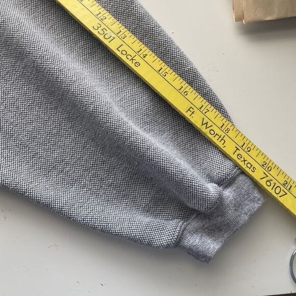 Quarter Button Neckline Pullover, Men's Medium - Picture 9 of 12